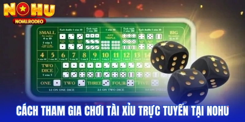 Cách tham gia chơi Tài Xỉu trực tuyến tại Nohu