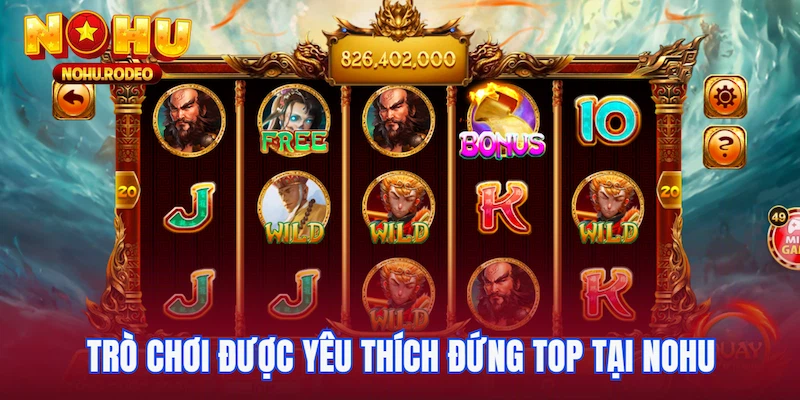 Top 10 game nổ hũ đổi thưởng hấp dẫn tại nhà cái